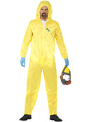 Breaking Bad Costume Adult Yellow Hazmat Jumpsuit Mask 2