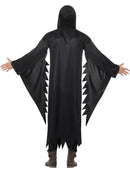 Screamer Costume Ghostface Black Gown and Hood 2