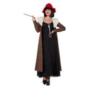 20s Gangsters Moll Costume Adult Black 2