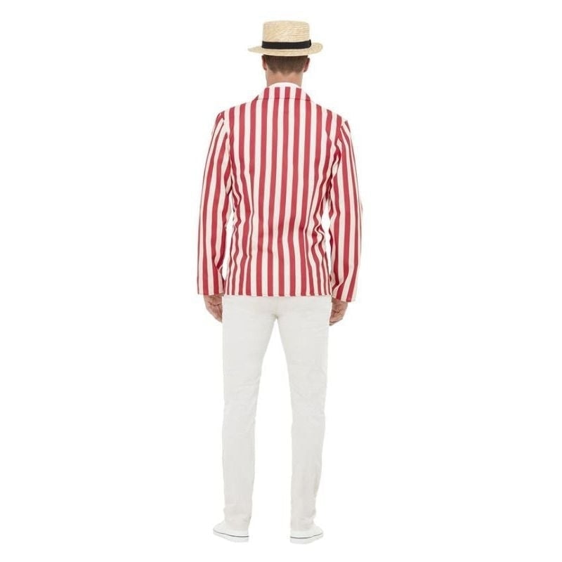 20s Barber Shop Costume Adult Red White_2 sm-50725M