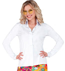 The 70S Groovy Style - White Shirt 