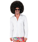 The 70S Groovy Style - White  Shirt  