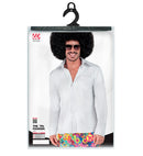The 70S Groovy Style - White  Shirt  