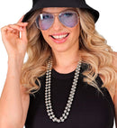 Set Of 2 Silver Beaded Necklaces40 Cm 