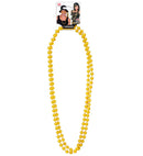 Set Of 2 Gold Beaded Necklaces40 Cm 