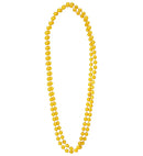 Set Of 2 Gold Beaded Necklaces40 Cm 