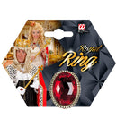 Maxi Ring With Gem Styles And Colors Ass. - On Card