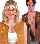 Set Of 4 Hippie Pins