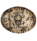 Happy Halloween Skull Bowl 40 X 30,5 Cm