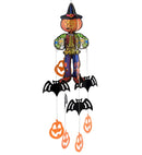 Halloween Character With Hanging Decorations 3 Styles Ass.: Vampire- Scarecrow - Skeleton