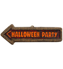 3D Neon Halloween Party Sign 56X17 Cm