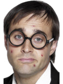 Schoolboy Specs Black Lens Free Adult Costume Accessory 1