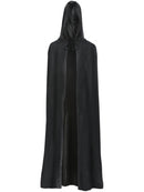 Hooded Vampire Cape Black Adult Costume Accessory 3