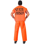 Inmate  Shirt, Pants, Cap, Moustache 