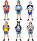 Profession Assortment  Costume, Headpiece  - 2 Pcs Each Of 6 Styles
