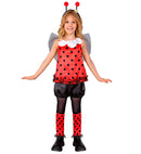 Ladybug  Top, Shorts, Leg Warmers, Wings, Antennas 