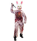 Zombie Bunny  Jumpsuit, Mask 
