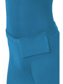 Second Skin Suit Adult Blue with Bumbag Concealed Fly and Under Chin Opening 5