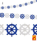 Rudder Garland 3 M - Flame Retardant