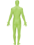 Second Skin Suit Adult Green with Bumbag Concealed Fly and Under Chin Opening 3