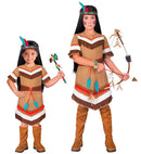 Native Indian  Dress With Belt, Headband With Feathers 