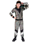 80'S Multicolor Reflective Shell Suit  Jacket, Pants 