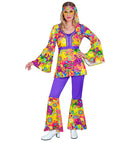 The 60S Fashion - Peace & Love  Shirt, Pants, Headband 