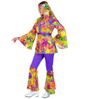 The 60S Fashion - Peace & Love  Shirt, Pants, Headband 