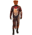 Zombie Bear  Jumpsuit, Mask 