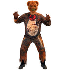 Zombie Bear  Jumpsuit, Mask 