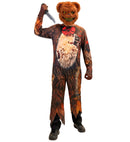 Zombie Bear  Jumpsuit, Mask 