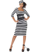 Classy Convict Costume Ladies Dress and Hat 1
