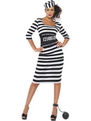 Classy Convict Costume Ladies Dress and Hat 1