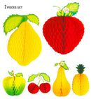 Set Of 2 Honeycomb Fruits 3 Combinations Ass.