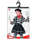 Mime  Shirt, Skirt, Braces, Neckscarf, Gloves, Hat  