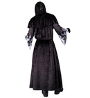 Screaming Souls  Hooded Robe With Capelet, Belt 