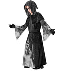 Screaming Souls  Hooded Robe With Capelet, Belt 