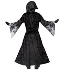 Screaming Souls  Hooded Robe With Capelet, Belt 