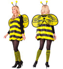 Bee  Dress, Leg Warmers, Wings, Antennas 