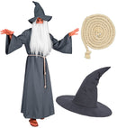 Wizard  Robe, Belt, Hat 