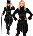 Black Velvet Gothic Coat