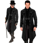 Black Velvet Gothic Coat