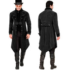 Black Velvet Gothic Coat