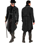 Black Velvet Gothic Coat