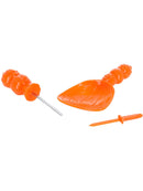 Pumpkin Carving Kit Orange Knife and Dish 2