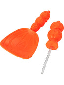 Pumpkin Carving Kit Orange Knife and Dish 3