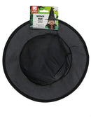 Witch Hat Black Shiny Fabric 30cm Diameter Kids Halloween Costume 4