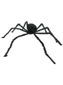Giant Hairy Spider with Light Up Eyes Black Bendy Legs 102cm 2