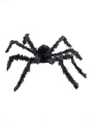 Giant Hairy Spider with Light Up Eyes Black Bendy Legs 102cm 1