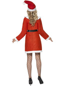 Bargain Miss Santa Costume Red Dress and Hat 3